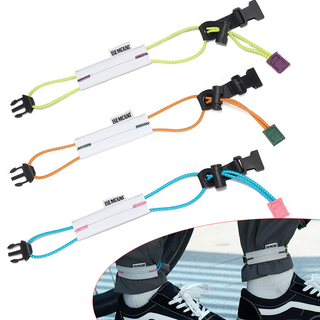 Cycling Gear For Men - Cinturino Riflettente per Pantaloni da Ciclismo,