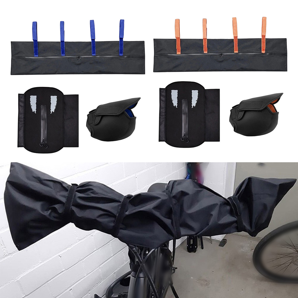 Cycling Gear For Commuting - Set di coperture riflettenti per e-bike,