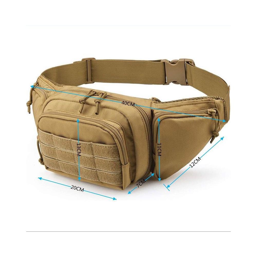 Cycling Gear For Men - Marsupio Tattico Impermeabile con Cintura Regolabile