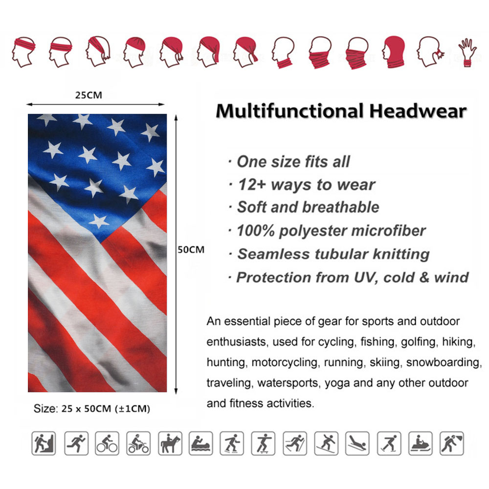 Sciarpa protettiva solare con  - Cycling Gear For Men recensione e prezzo