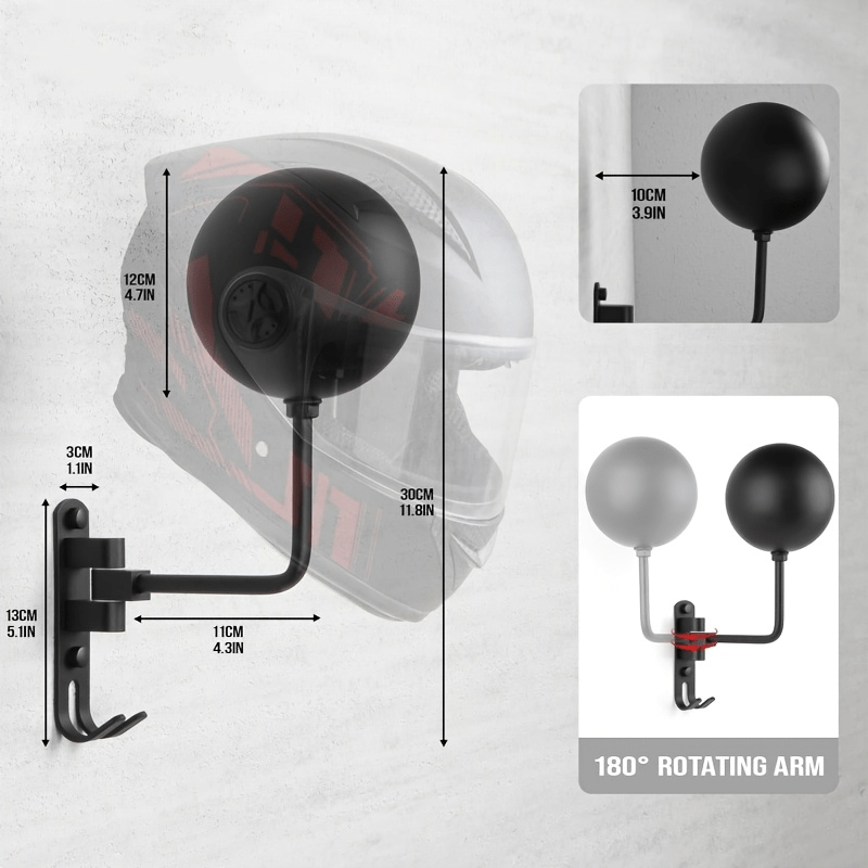 Supporto per Casco in Lega di  - Cycling Gear Wall Organizer recensione e prezzo