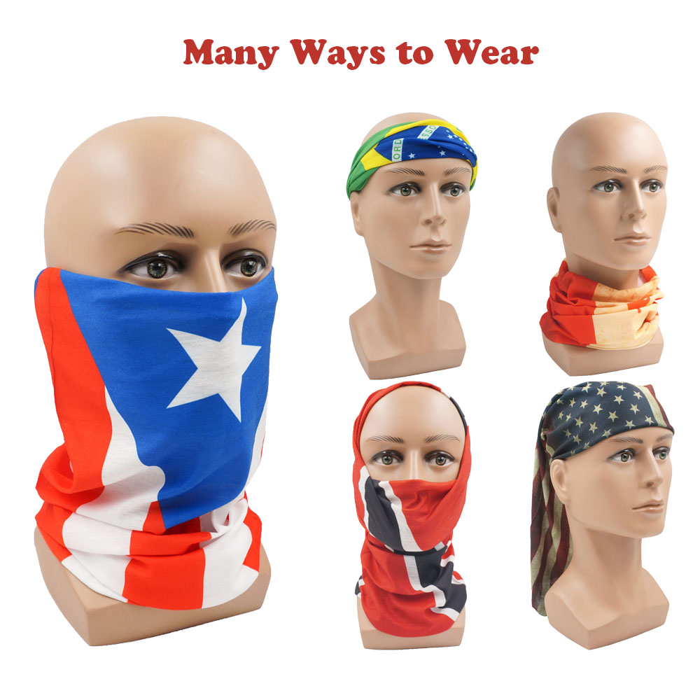 Bandanna con bandiera della Ni - Cycling Gear For Men recensione e prezzo