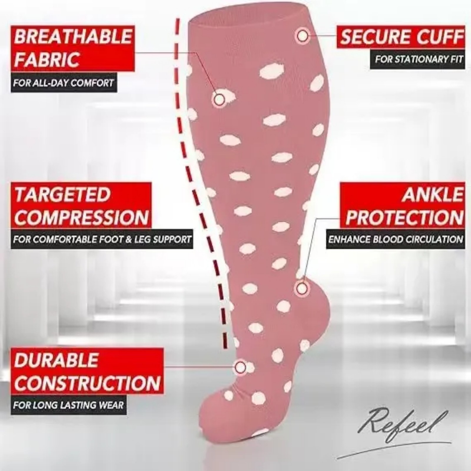 3 paia di calze a compressione - Cycling Gear For Large Men recensione e prezzo